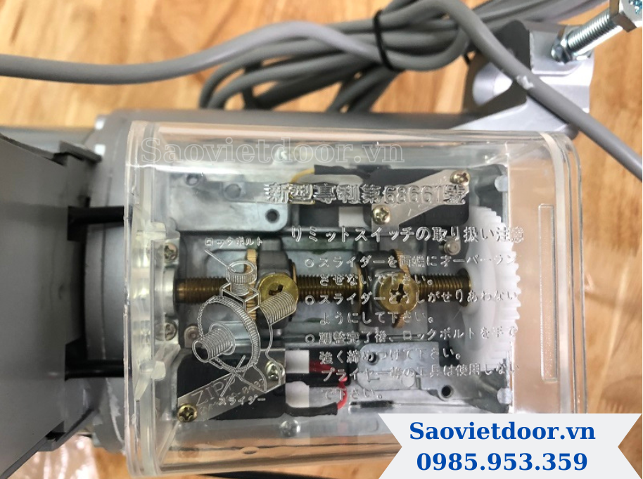 Motor cửa cuốn Đài Loan YH 1500kg 24 Cách phân biệt Motor YH chính hãng