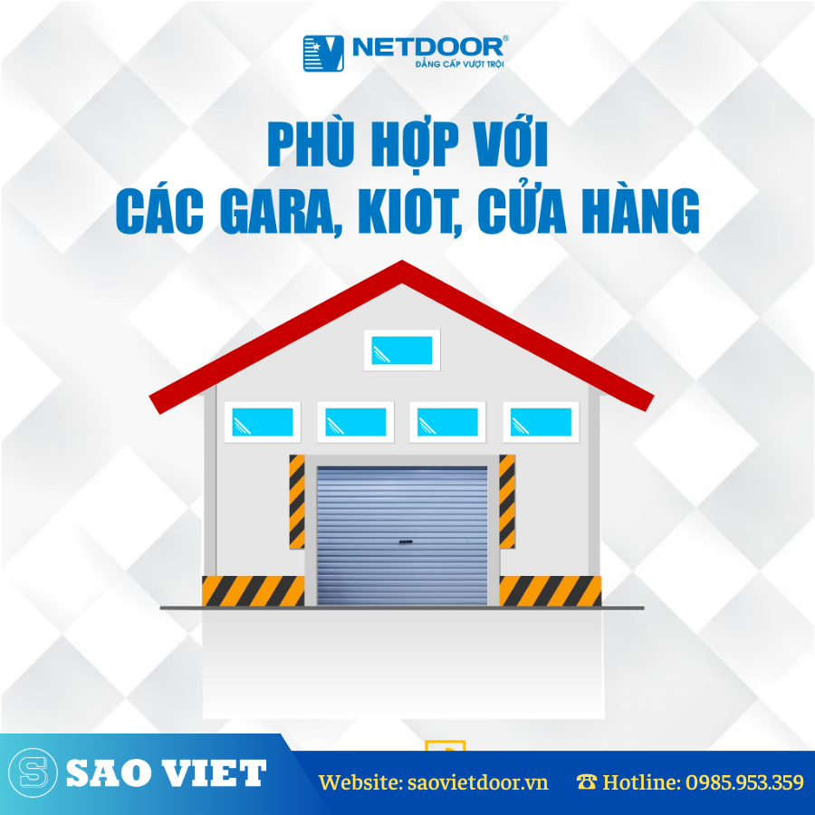 Bộ Sưu Tập Cửa Cuốn Netdoor Năm 2023 73 4