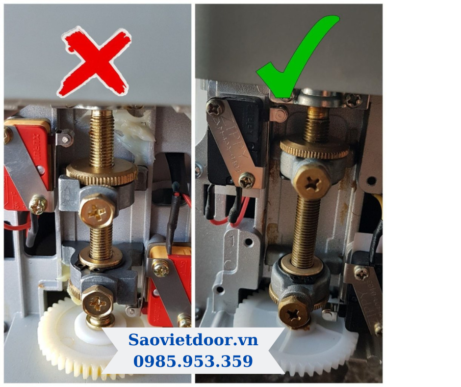 Motor cửa cuốn Đài Loan YH 300kg 20 Hành trình motor YH thật sử dụng hành trình loại tốt của hãng Zipper (hiện tại 2020) và sử dụng nhựa tốt, kết cấu chắc chắn ,nhìn sắc nét, sáng màu đồng.
