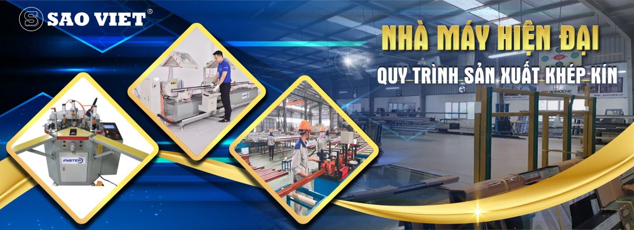 30+ Mẫu Cửa Nhôm Kính Văn Phòng Đẹp Giá Tốt Hiện Nay Tại Saovietdoor 2023 40 BANNER MAY NHOM 01 scaled 2