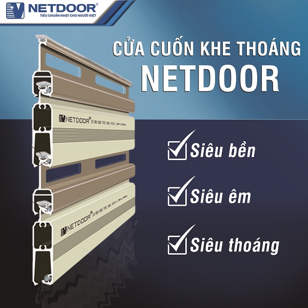 Bộ Sưu Tập Cửa Cuốn Netdoor Năm 2023 48 Bo cua cuon khe thoang netdoor
