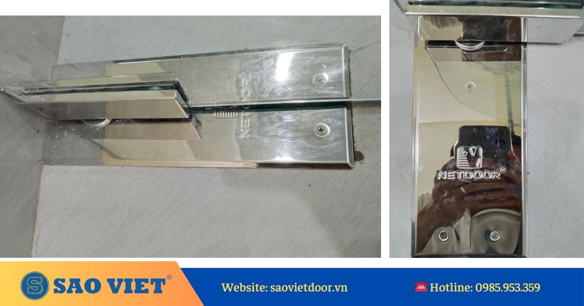Bản lề sàn NETDOOR N1400 21 bản lề thuỷ lực netdoor