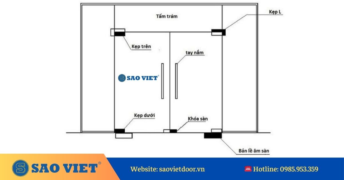 Top 50+ mẫu cửa kính thuỷ lực đẹp nhất 33 Cửa kính thuỷ lực