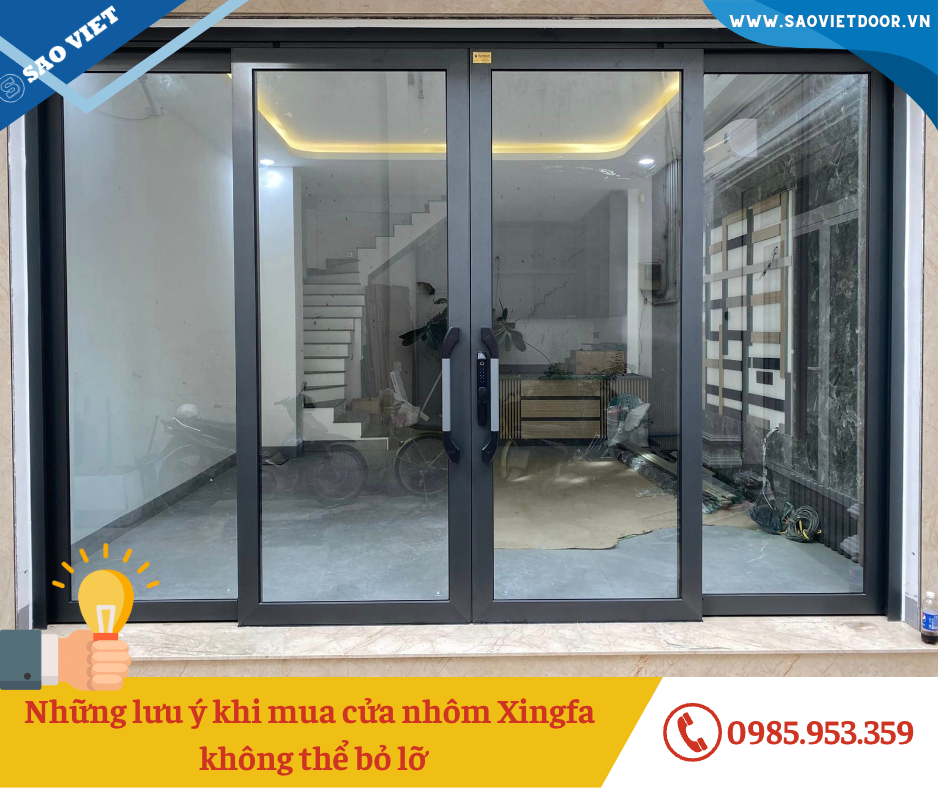 Những lưu ý khi mua cửa nhôm Xingfa không thể bỏ lỡ 9 Nhung luu y khi mua cua nhom Xingfa khong the bo lo
