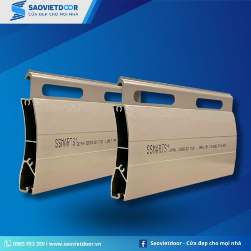 Cửa Cuốn Siêu Trường Ssmarts CT80 19 Hình ảnh mặt cắt cửa cuốn siêu trường ssmarts CT80