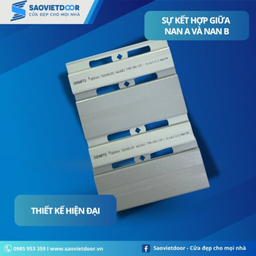 Cửa Cuốn Khe Thoáng Ssmarts S90 14 Hình ảnh nan cửa cuốn khe thoáng Ssmarts S90