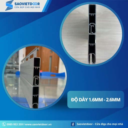 Cửa Cuốn Khe Thoáng Ssmarts S90 16 Hình ảnh nan cửa cuốn khe thoáng Ssmarts S90