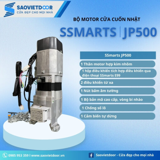 Motor cửa cuốn Ssmarts JP500