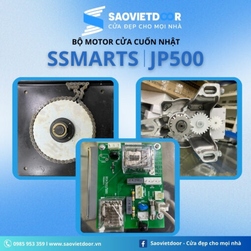 Motor Cửa Cuốn Nhật Bản SSmarts JP500 9 Motor cửa cuốn Ssmarts JP500