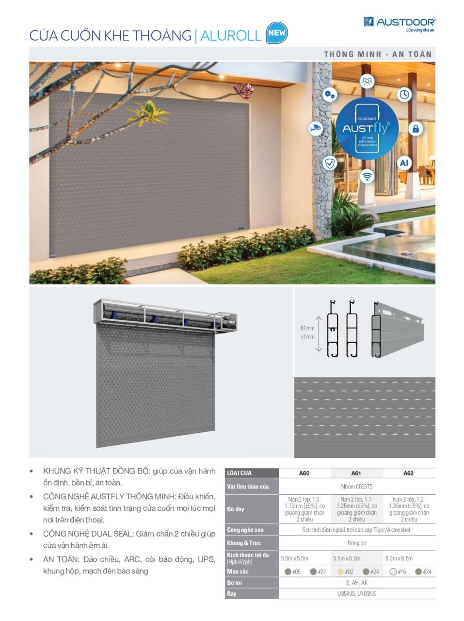 Bộ sưu tập cửa cuốn AUSTDOOR mới nhất năm 2023 17 bo sieu tap cua cuon austdoor 2023 page 0007 e1685614395464