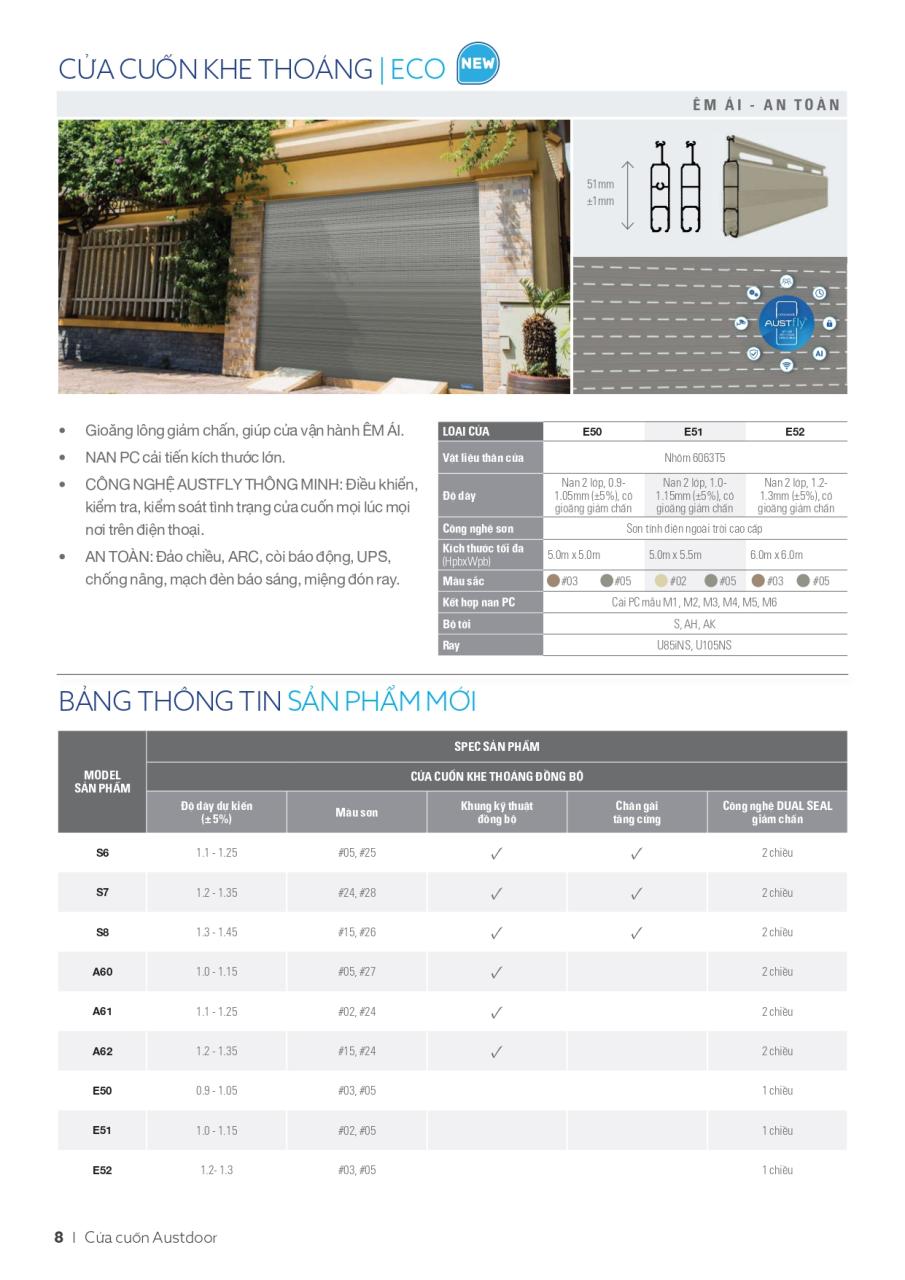 Bộ sưu tập cửa cuốn AUSTDOOR mới nhất năm 2023 18 bo sieu tap cua cuon austdoor 2023 page 0008