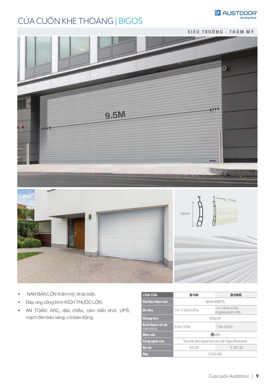 Bộ sưu tập cửa cuốn AUSTDOOR mới nhất năm 2023 21 bo sieu tap cua cuon austdoor 2023 page 0009