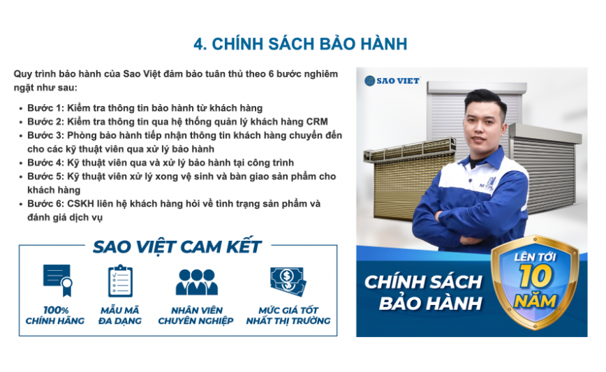 Motor cửa cuốn Đài Loan YH 500kg 34 chinh sach bao hanh sao viet 7