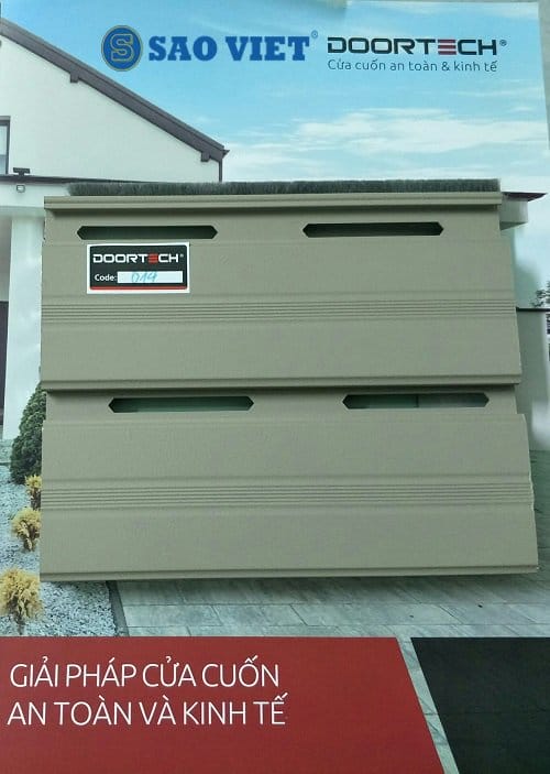 Cửa cuốn khe thoáng Doortech D14i 16 cửa cuốn khe thoáng Doortech D14i