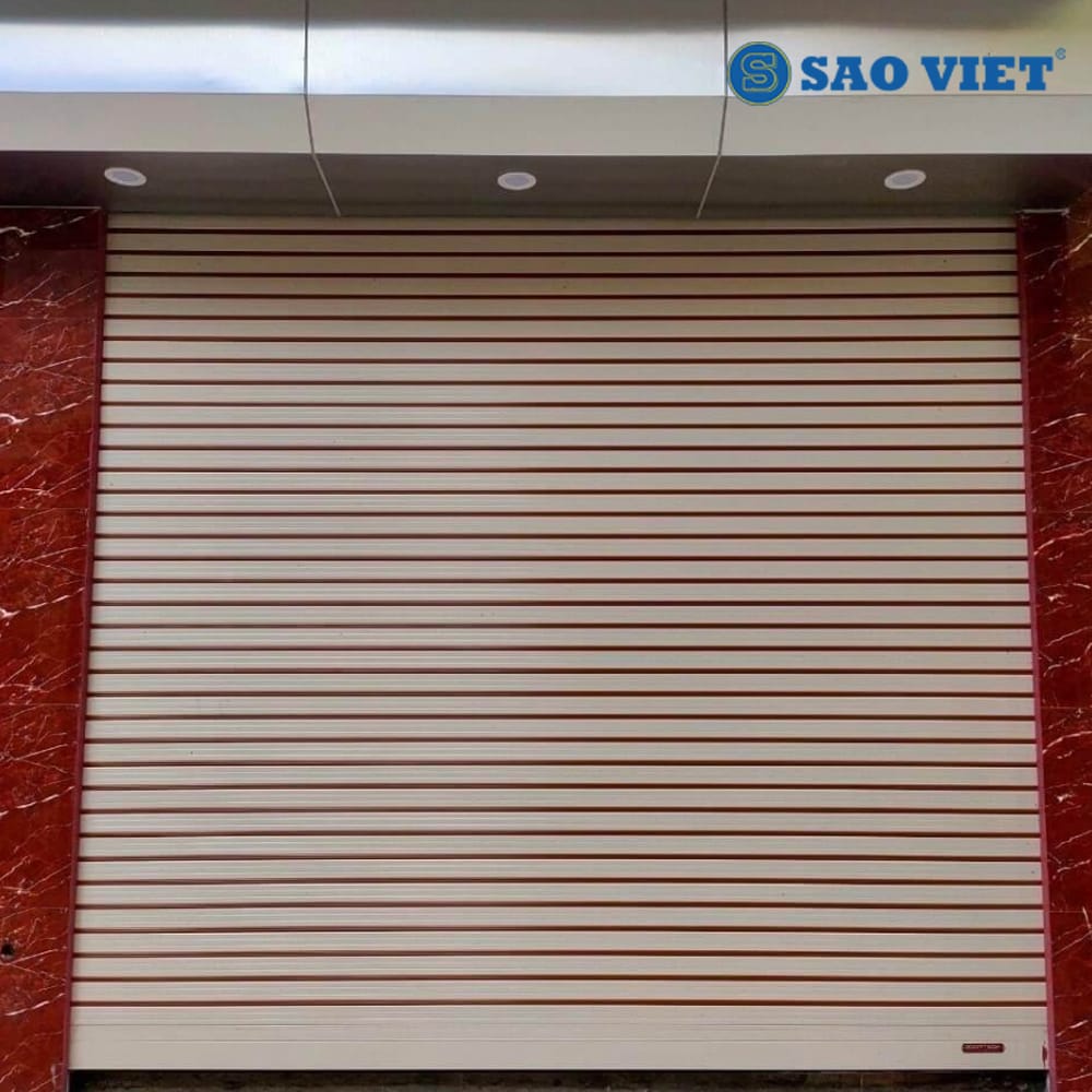 Cửa cuốn khe thoáng Doortech D70 19 cửa cuốn khe thoáng Doortech D70