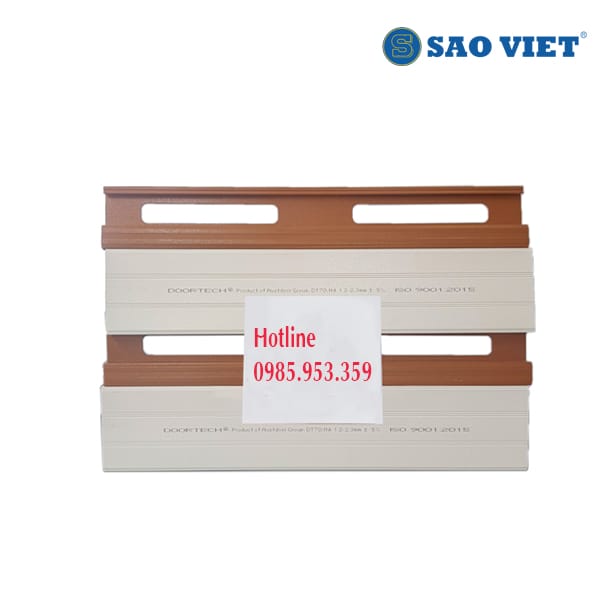 Cửa cuốn khe thoáng Doortech D70 17 cửa cuốn khe thoáng Doortech D70