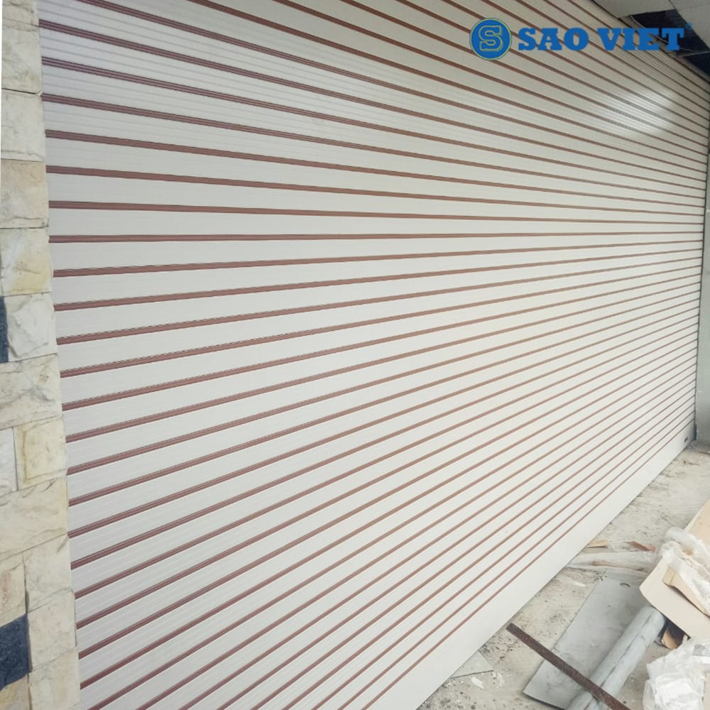 Cửa cuốn khe thoáng Doortech D70 20 cửa cuốn khe thoáng Doortech D70