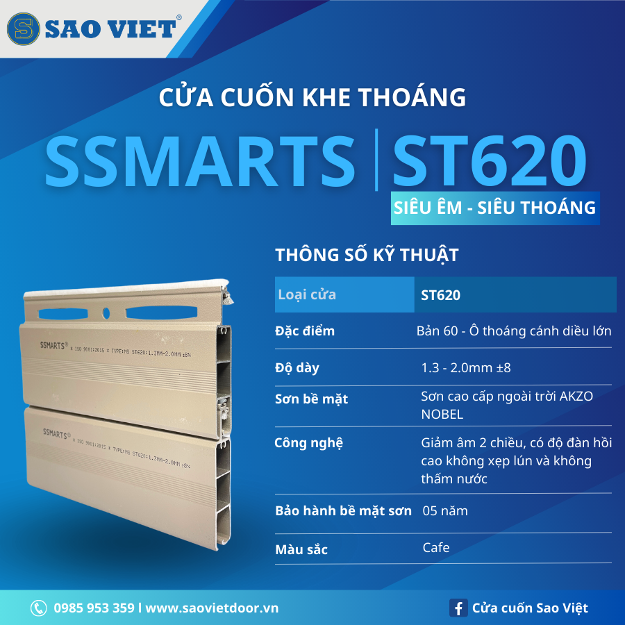 Cửa Cuốn SSMARTS ST620 24 cua cuon ssmarts ST620