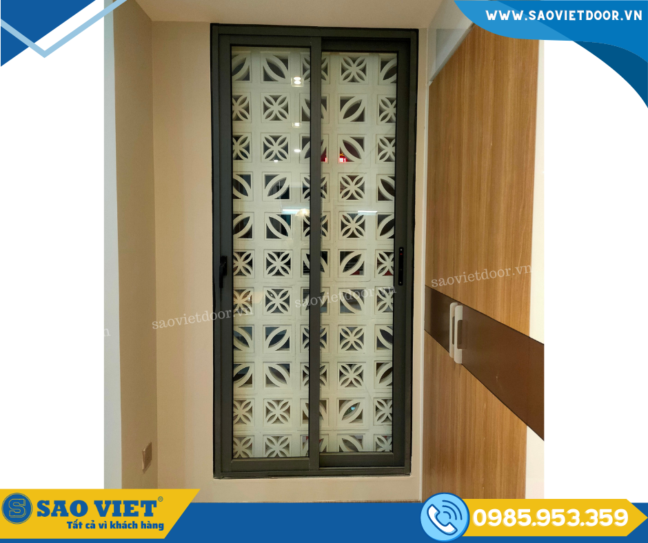Tổng hợp 99+ mẫu cửa đi nhôm Xingfa đẹp nhất 2023 58 cua di mo truot 2canh 04