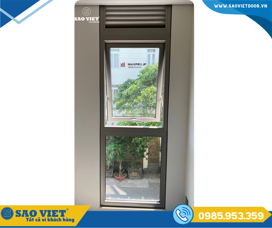 Thi công Cửa Nhôm Kính, Lan Can Kính Cao Cấp Cho Gia Đình Anh Trần Anh Quân tại TT Phúc Thọ Hà Nội 31 cua nhom maxpro 11