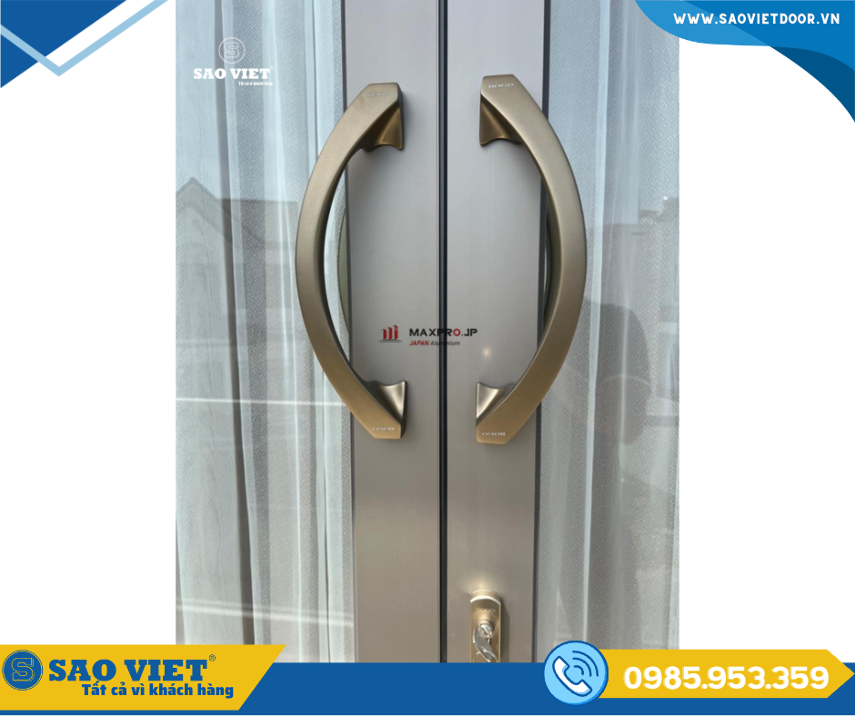 Thi công Cửa Nhôm Kính, Lan Can Kính Cao Cấp Cho Gia Đình Anh Trần Anh Quân tại TT Phúc Thọ Hà Nội 37 cua nhom maxpro 17