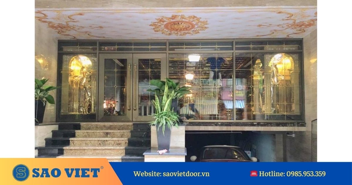 30+ Mẫu cửa nhôm thủy lực mới nhất 19 cua nhom thuy luc 2