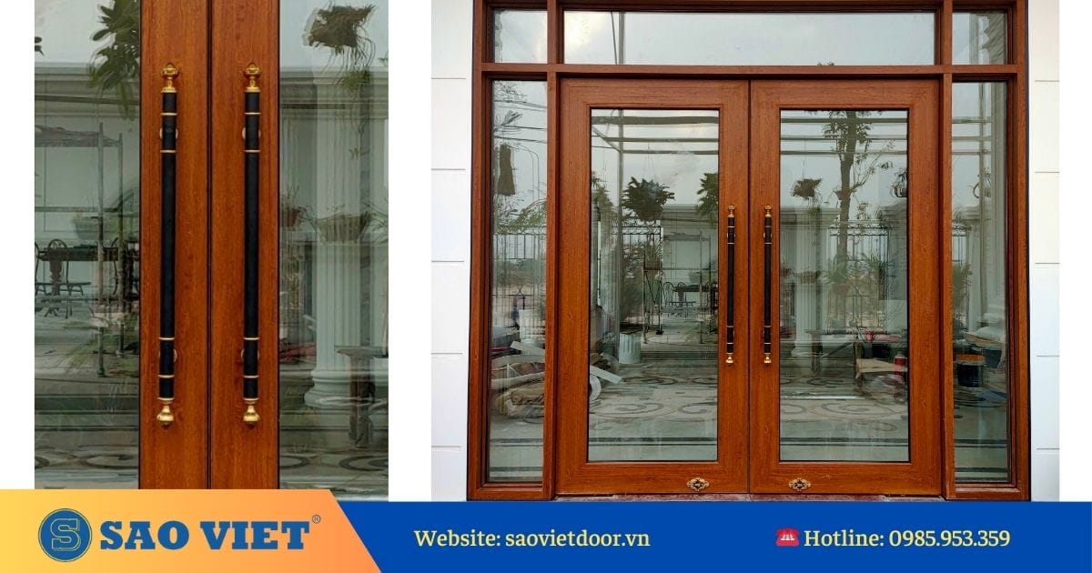 30+ Mẫu cửa nhôm thủy lực mới nhất 30 cua nhom thuy luc 8