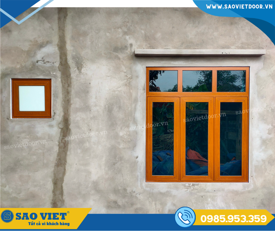 30+ Mẫu cửa sổ nhôm Xingfa đẹp nhất 2024 70 cua so mo hat 15