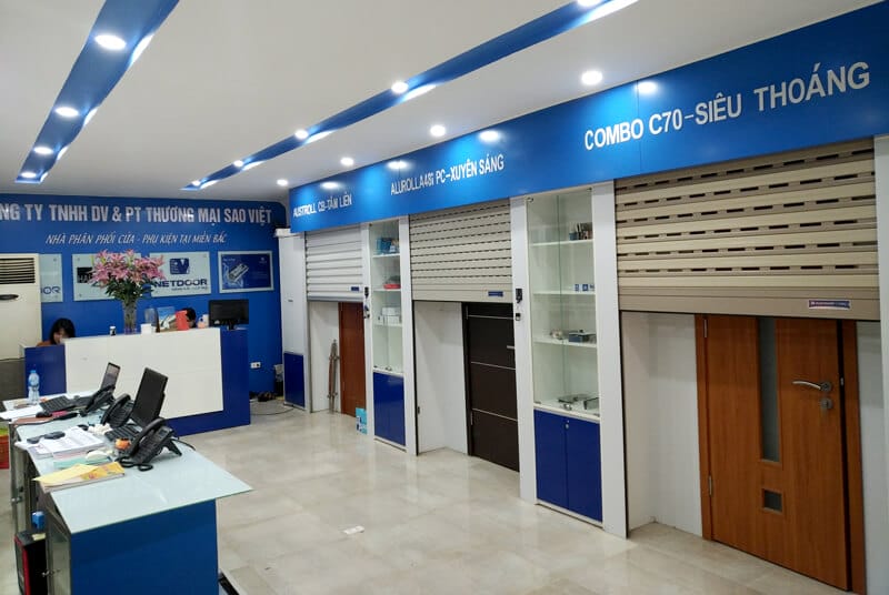Cửa cuốn khe thoáng Doortech D14i 19 Cửa cuốn khe thoáng Doortech D14i
