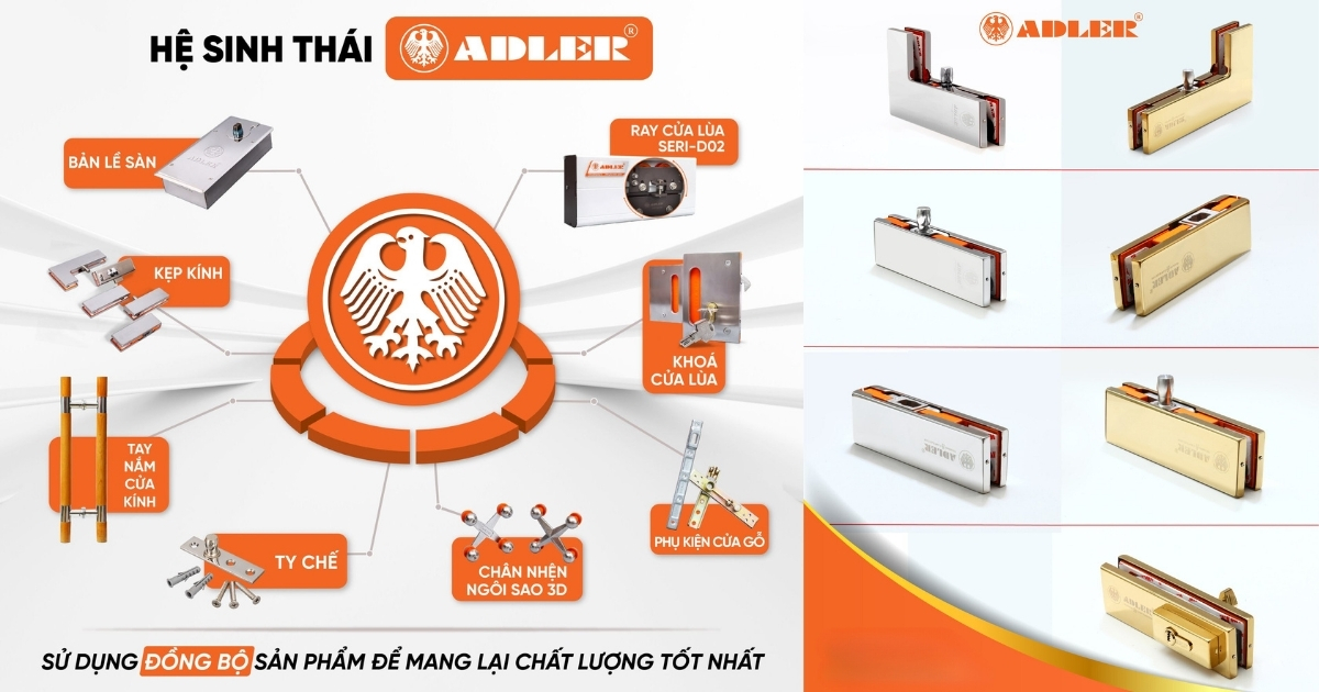 Kẹp Kính Trên Adler 13 Hệ sinh thái Adler