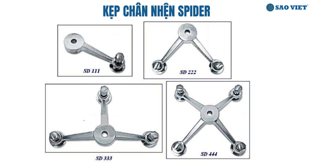 Chân Nhện VVP 48 Kẹp chân nhện VVP