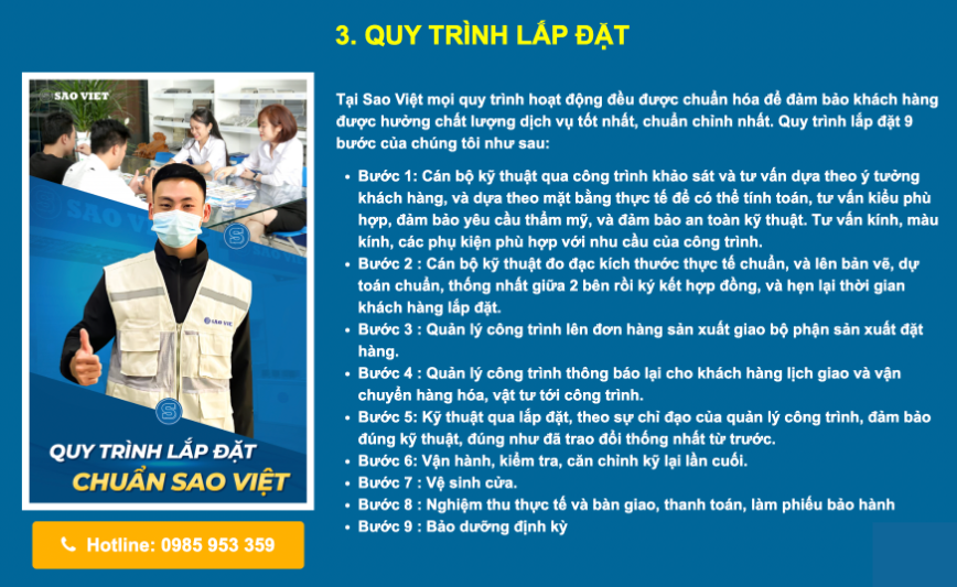 Motor cửa cuốn Đài Loan YH 500kg 33 quy trinh lap dat 8