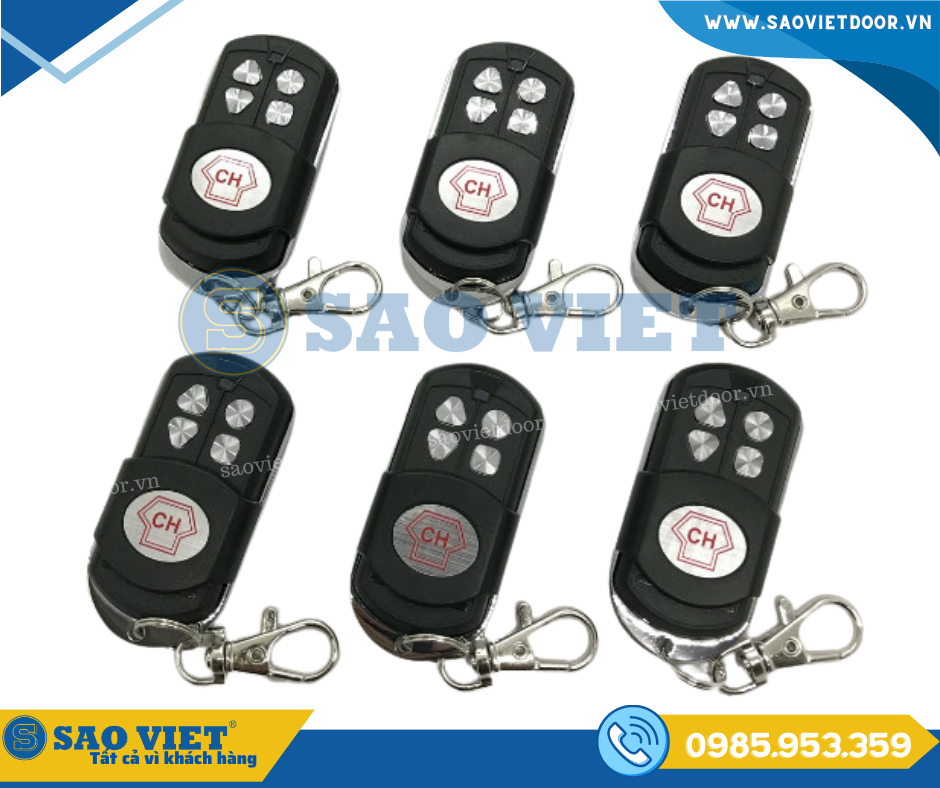 Tay điều khiển cửa cuốn CH đa năng 15 tay dieu khien 01