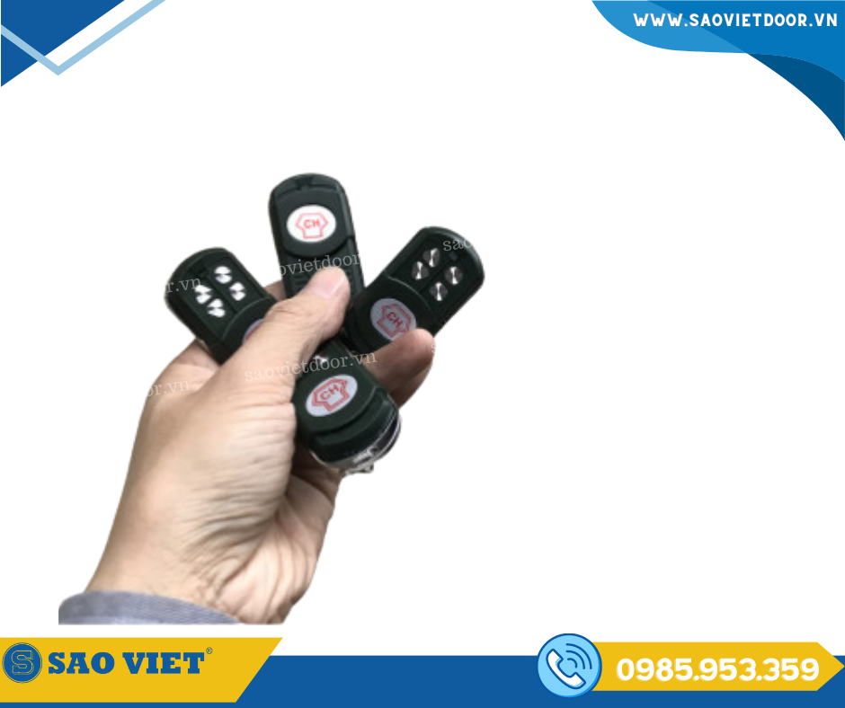 Tay điều khiển cửa cuốn CH đa năng 17 tay dieu khien 03