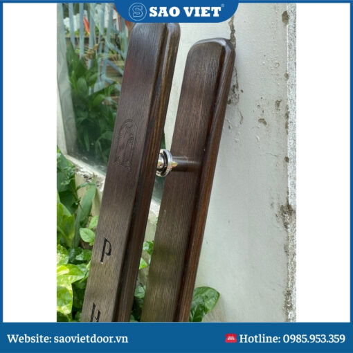 Tay Nắm Gỗ 43 Tay nắm gỗ mẫu 12.