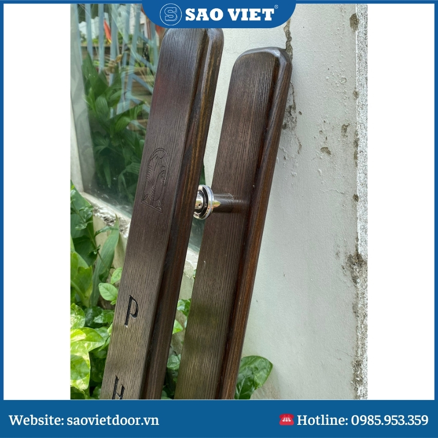 Tay Nắm Gỗ 79 Tay nắm gỗ mẫu 12.