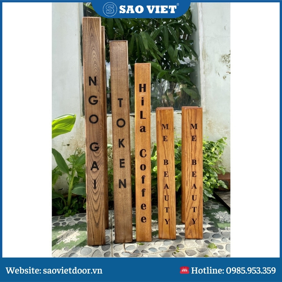 Tay Nắm Gỗ 68 Tay nắm gỗ mẫu 1.