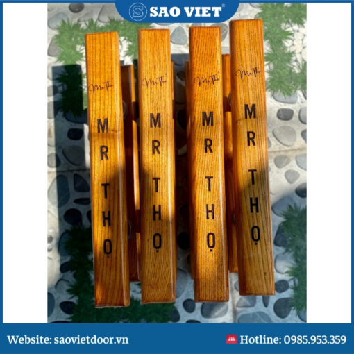 Tay Nắm Gỗ 44 Tay nắm gỗ mẫu 11.