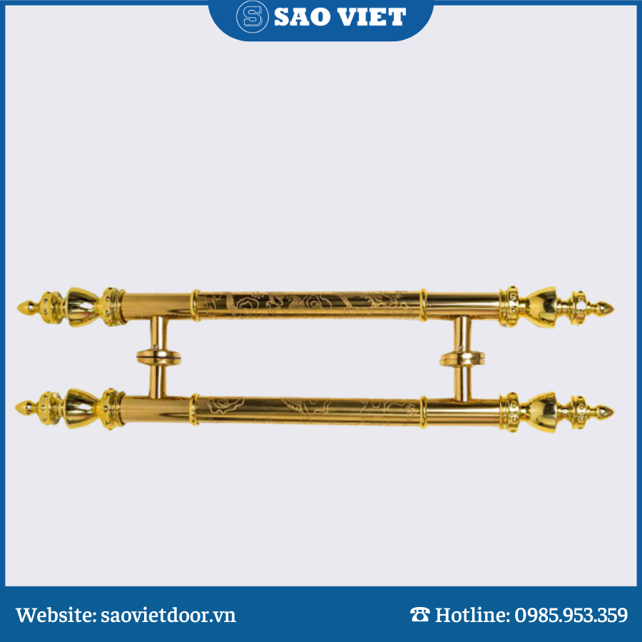 Tay Nắm Inox Mạ Vàng 17 tay nam inox ma vang 3