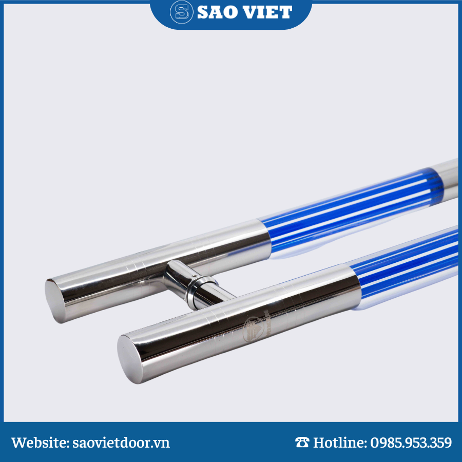 Tay Nắm Inox Mica 16 tay nam mika soc