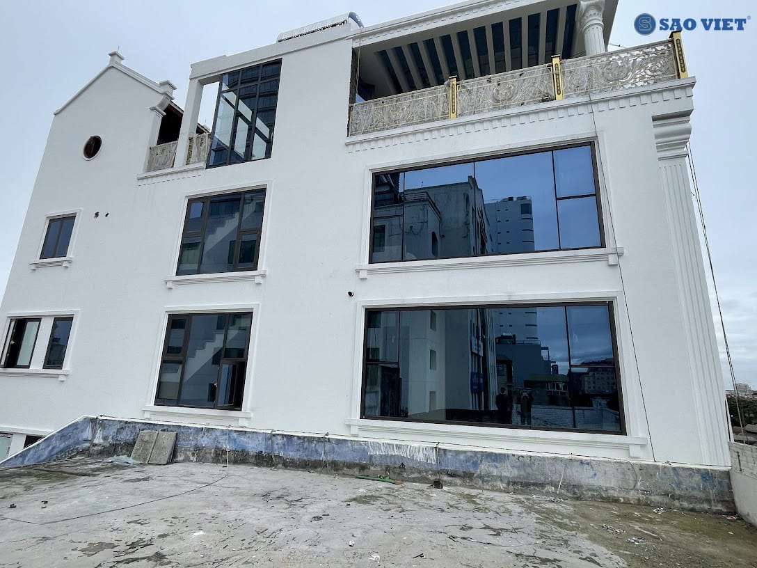 Thi công cửa kính, cửa cuốn tại Lê Duẩn Hà Nội 23 thi công cửa kính