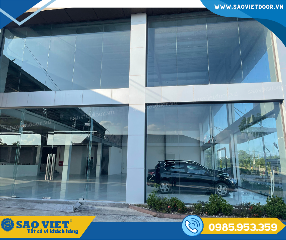 Vách kính showroom Cao Cấp 61 vach kinh showroom 16