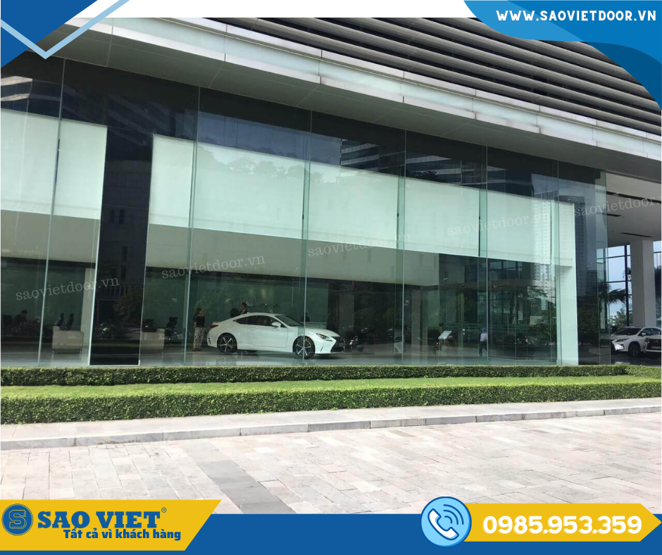 Vách kính showroom Cao Cấp 64 vach kinh showroom 20