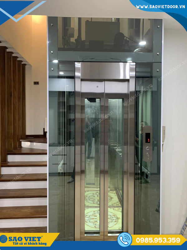 Vách Kính Thang Máy sang trọng 42 vach kinh thang may 02