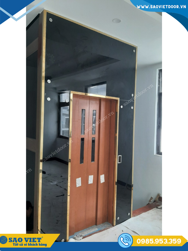 Vách Kính Thang Máy sang trọng 44 vach kinh thang may 04