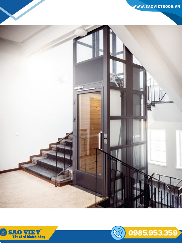 Vách Kính Thang Máy sang trọng 48 vach kinh thang may 08