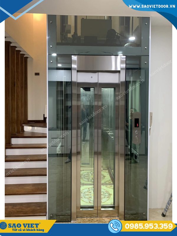 Vách Kính Thang Máy sang trọng 50 vach kinh thang may 10
