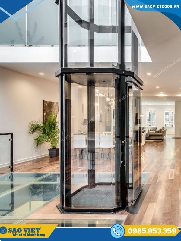 Vách Kính Thang Máy sang trọng 56 vach kinh thang may 16