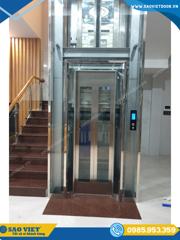 Vách Kính Thang Máy sang trọng 58 vach kinh thang may 18