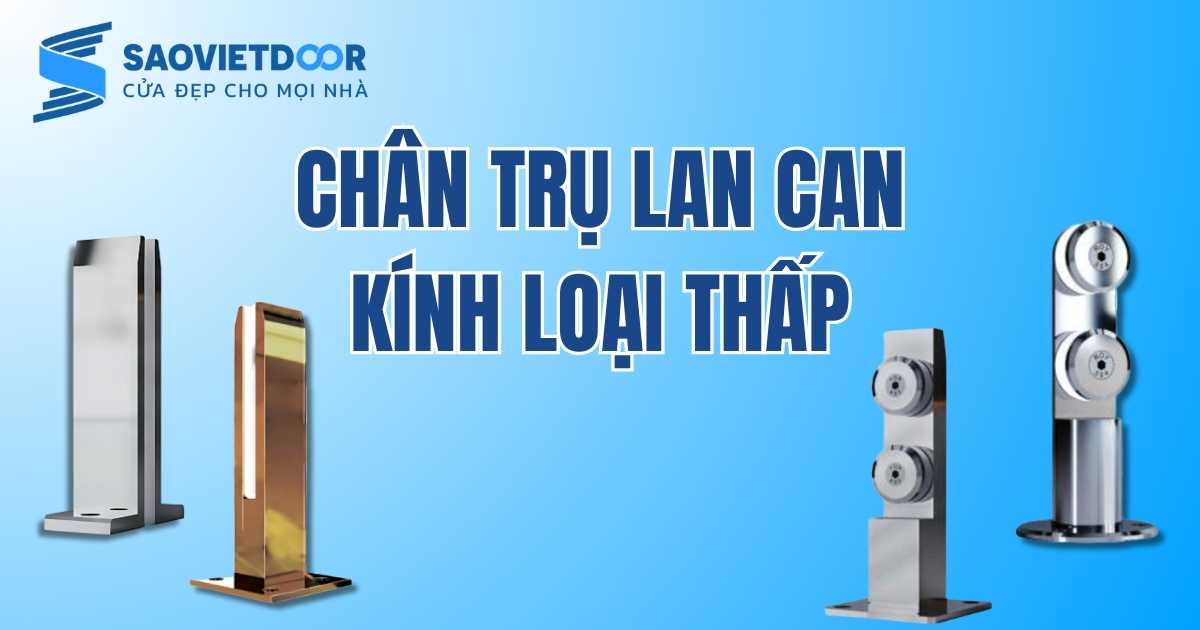 Chân trụ lan can cầu thang loại thấp